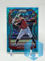 2021 Panini Prizm Teal Wave Rookie RC #61 Andy Young